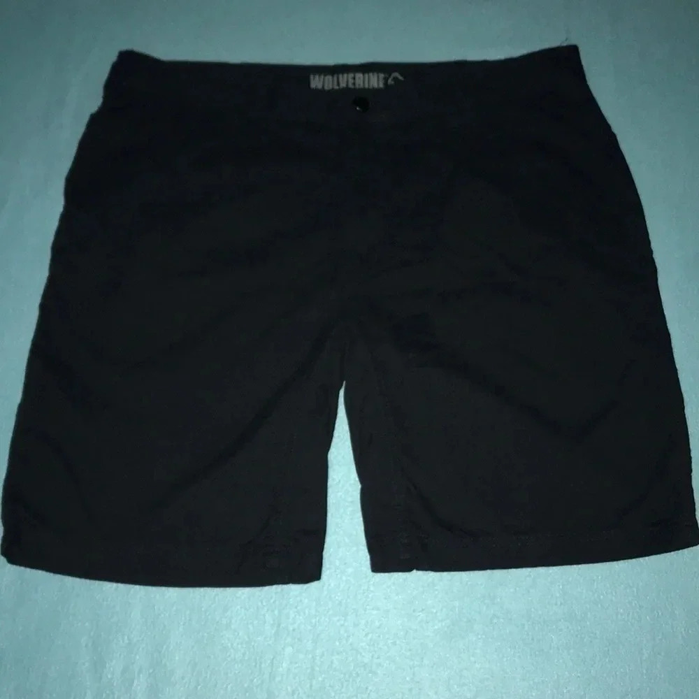 WOLVERINE utility cargo dark blue soft shorts waist 38